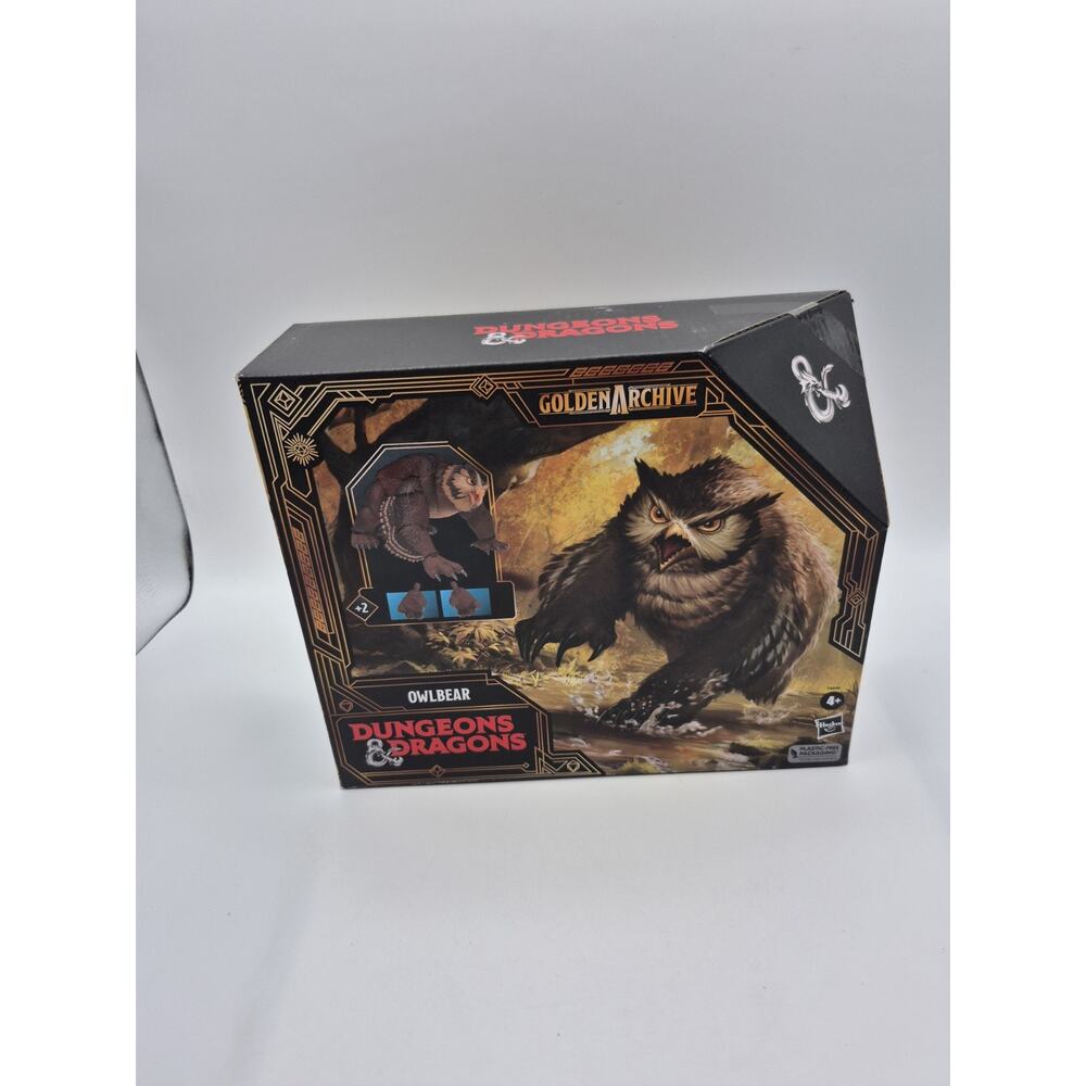Dungeons & Dragons Golden Archive Owlbear Action Figure New Sealed